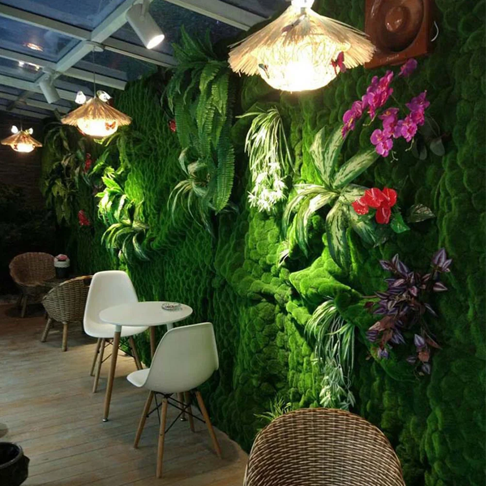 

Simulated Moss Decoration Home Fake Turf Grass Decorate Simulation Artificial Lawn Silk Cotton Micro Landscape