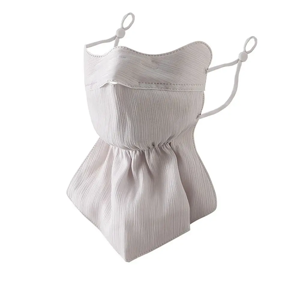 Маска из ледяного шелка чехол для лица женщин анти-УФ быстросохнущая дышащая