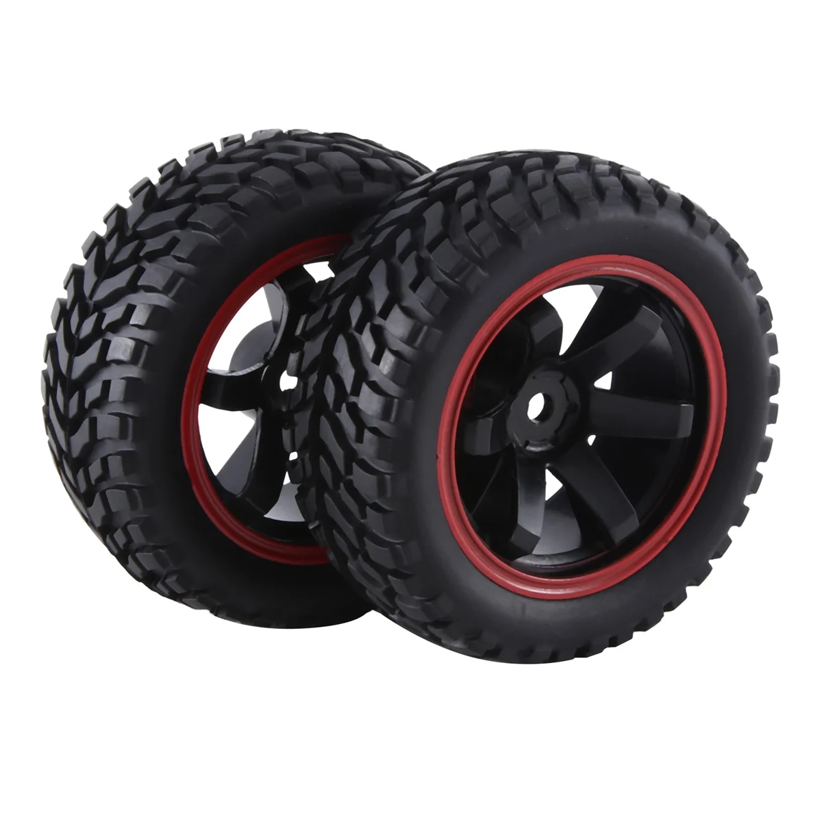 4 шт. 75 мм колесные шины для Wltoys 144001 144010 124007 124019 Tamiya TT02B HSP 1/10 1/12 1/14 Радиоуправляемый