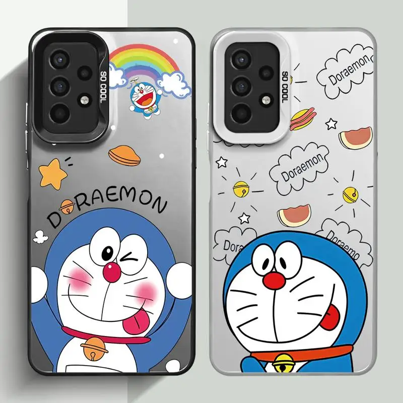 Милый чехол Doraemon для телефона Samsung Galaxy A15 A25 A52 A72 A51 A71 4G A73 A55 A54 A53 A52s телефонные чехлы