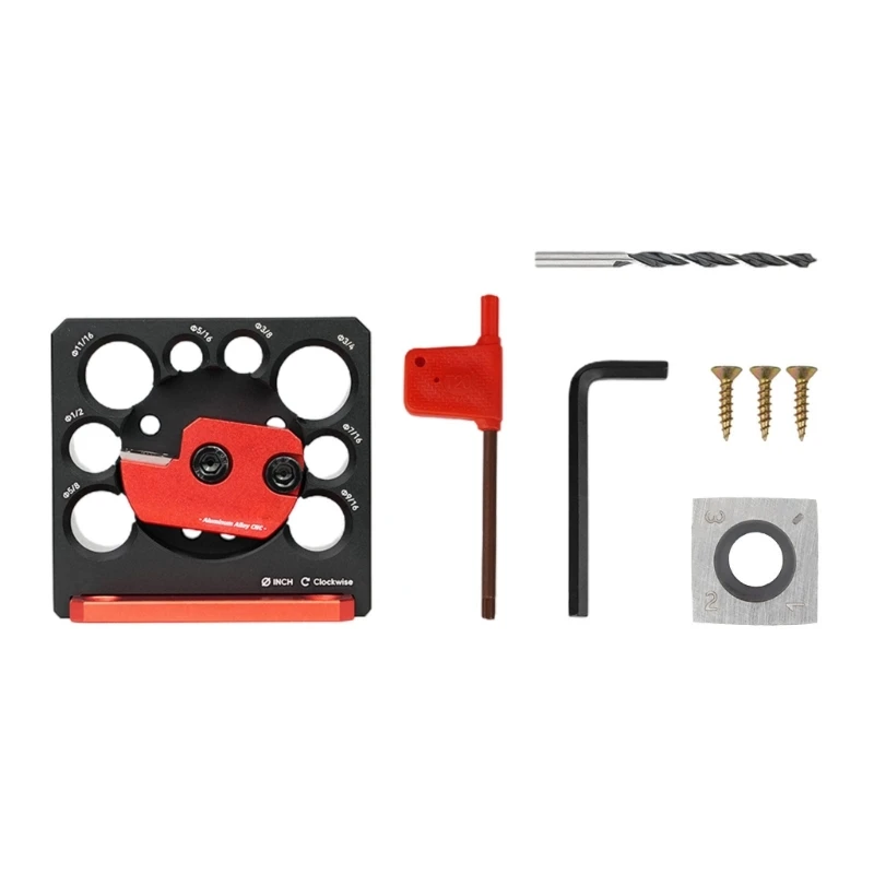 

Регулируемый приспособление для изготовления дюбелей с 8 отверстиями, твердосплавное лезвие 8–20 мм, деревообработка,