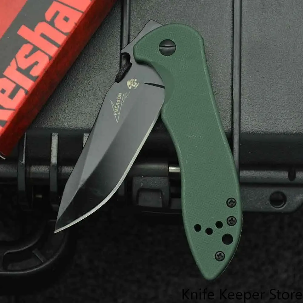 

Kershaw 6074 Folding Knife High Hardness Sharp Pocket Knife Outdoor Knife Camping Portable Self-defense Knife Fruit Knife