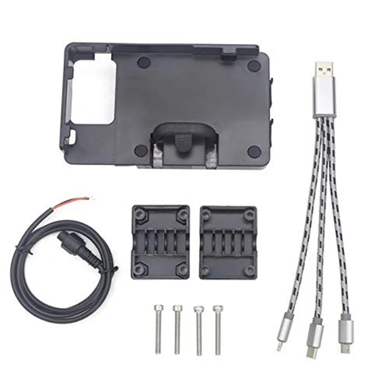 

Motorcycle Accessories Stand Holder Phone Mobile Phone GPS Plate Bracket Fit BENELLI TRK502 TRK502X 2017-On