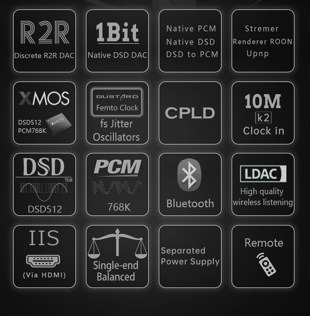 GUSTARD DAC-R26 r2te R2R DAC оригинальный DSD со стремером/производителем PCM768K DSD512 BT XU216 K2 IIS