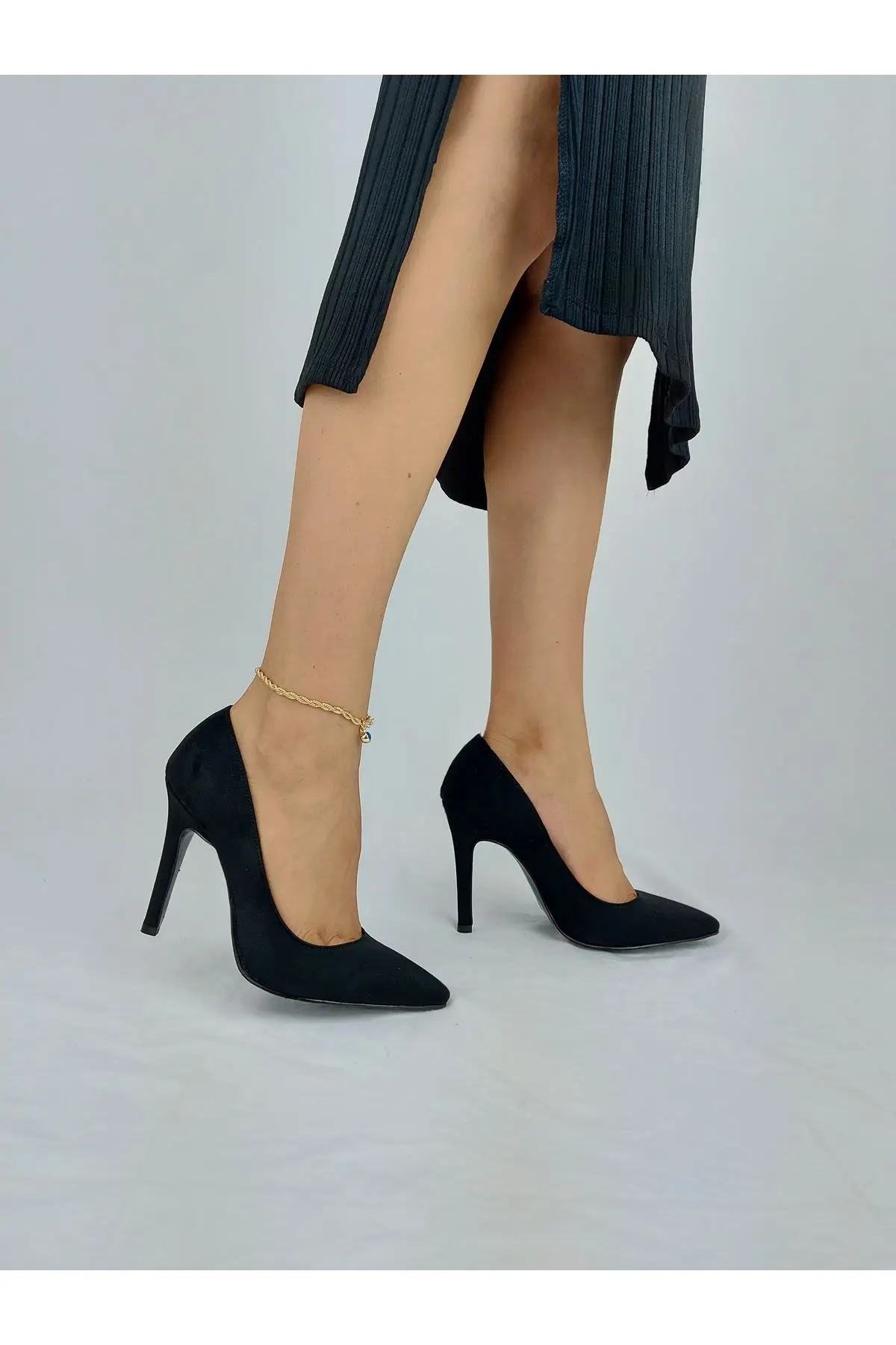 

Women's Fashion Handmade Special Suede Stiletto