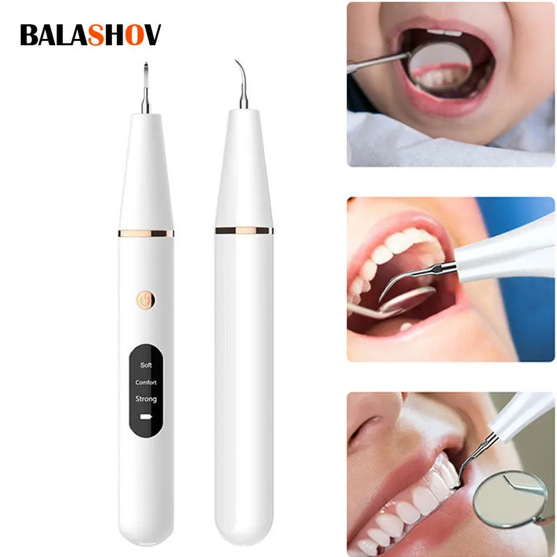 

Electric Scaler Sonic Dental Calculus Tartar Calculus Tooth Stain Oral Irrigator Teeth Whitening Kit Remover Plaque Cleaner Tool