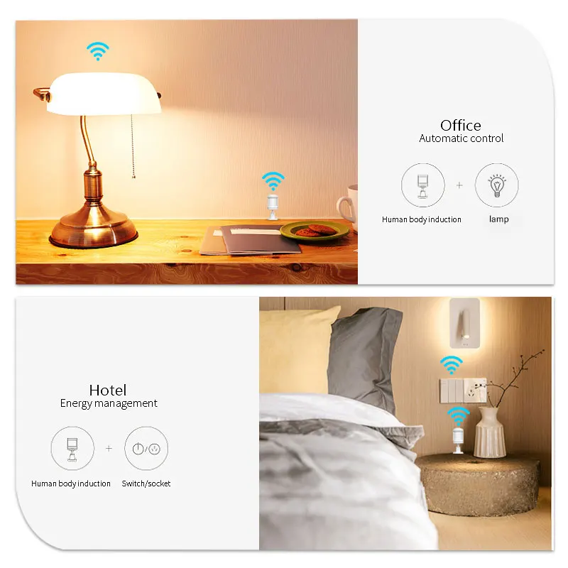 Новый Умный датчик движения Tuya ZigBee PIR инфракрасный обнаружения человеческого