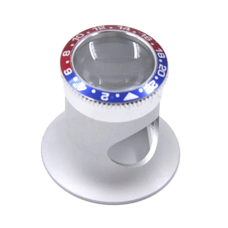 

20X Portable Monoculars Magnifier Magnifying Glass Watchmakers Loupe Lens Jeweler Watch Eye Len Repair Tools for Hobby E65B