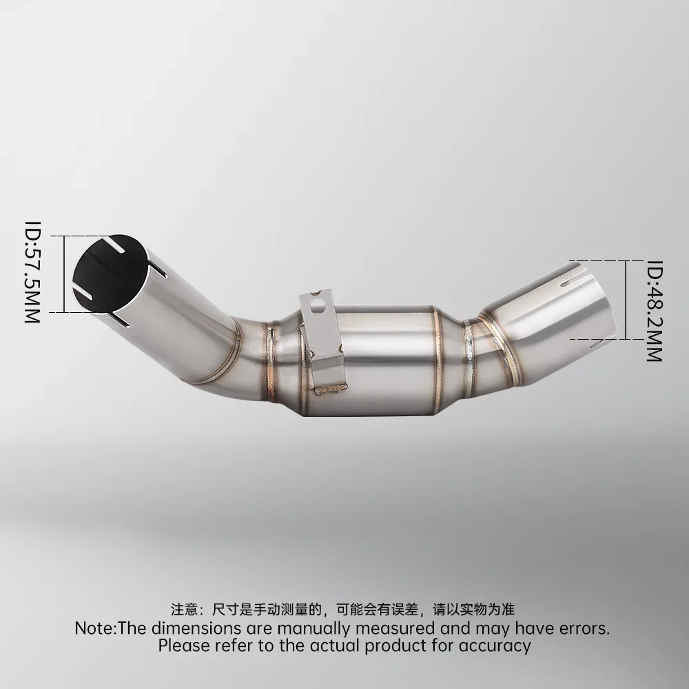 Надевается для Benelli 752 752S BJ750GS 2019-2023 мотоциклетная выхлопная система побега звено