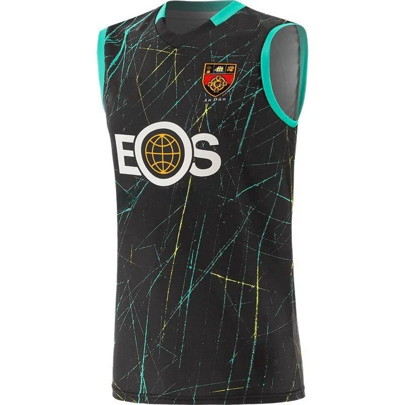 Down GAA Hurling Training Vest Grey-vest