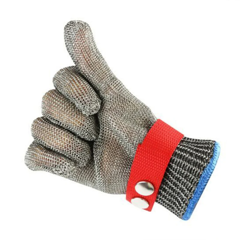 

Anti-cut Gloves Safety Cut Proof Stab Resistant Stainless Steel Wire Metal Mesh Butcher Cut-Resistant Gloves Safety Work Gloves