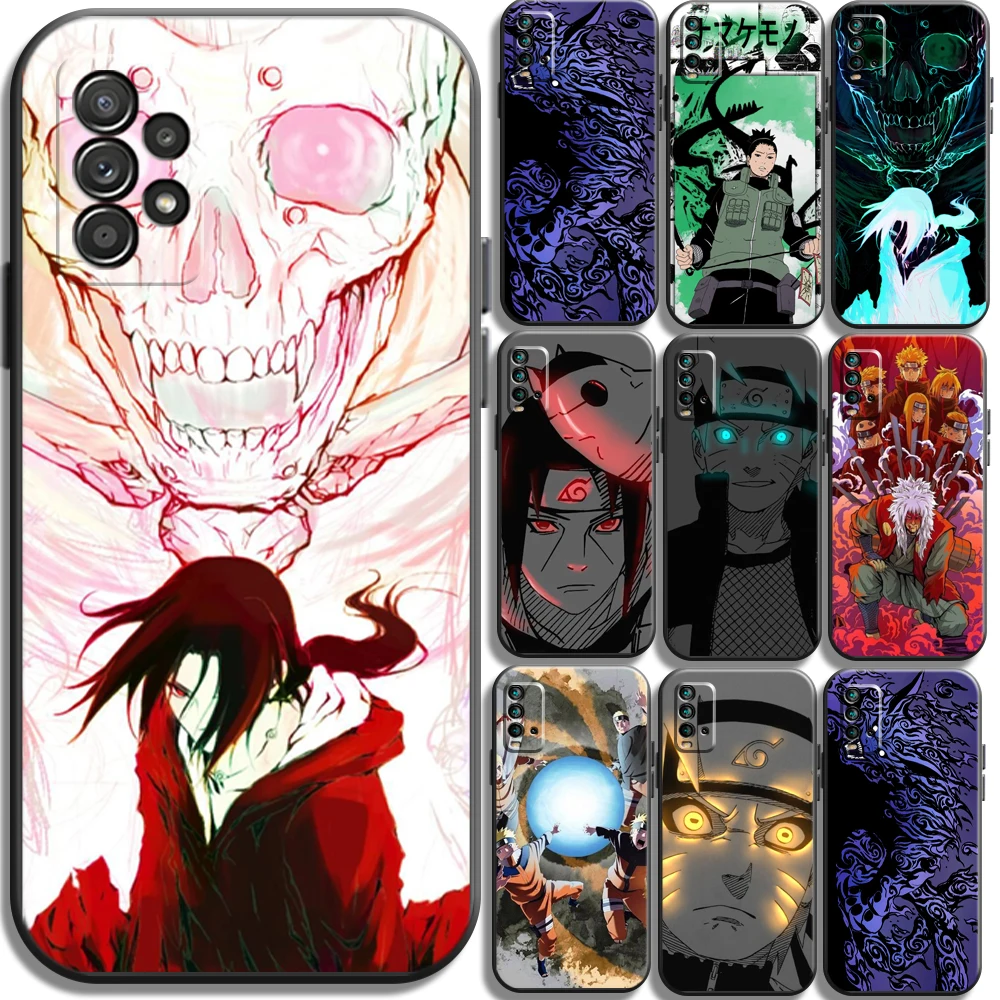 

Naruto Sasuke Cartoon Phone Cases For Xiaomi Redmi Redmi 7 7A Note 8 Pro 8T 8 2021 8 7 7 Pro 8 8A 8 Pro Cases Funda Carcasa