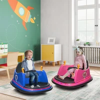 kids bumper car remotely controllable rechargeable colorful flashing light bumper car with adjustable seat belt