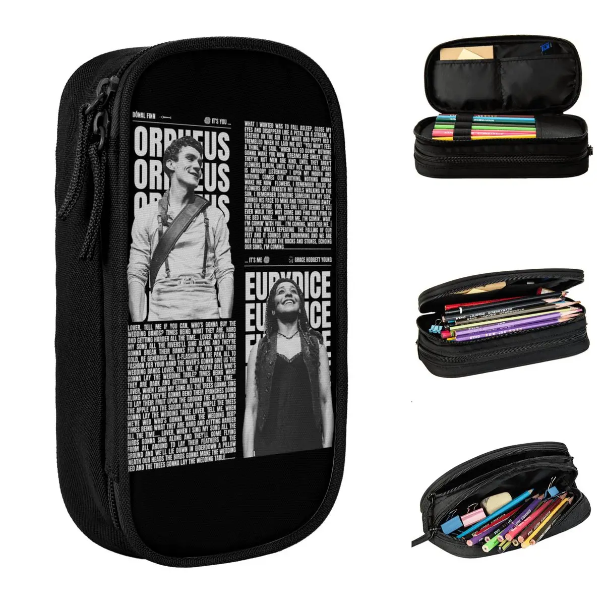 Пенал Орфей и эвридия классический ручной пенал большой вместимости для детей