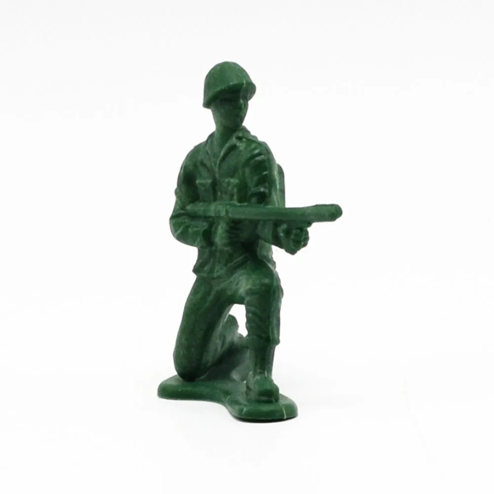 

30ml New electric plastic military toy painted soldier light flashing creeping soldier toy