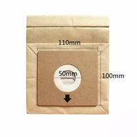 disposable universal vacuum cleaner bags 2 layer filtering 100110mm paper dust replacement bag z1550 z2332 vacuum cleaner parts