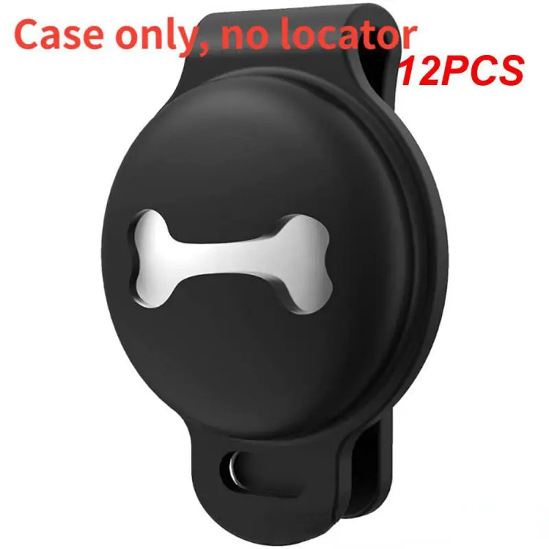 

12 шт. Новый мягкий силиконовый защитный чехол для домашних животных, собак, кошек, медиатор, трекер, защита от потери, милый ошейник, ремешок, бирка