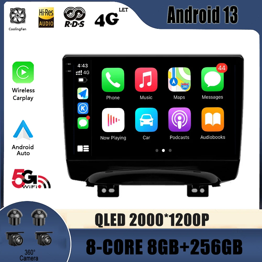 

Автомагнитола Мультимедиа Видео GPS для JAC Refine S3 2016 - 2019 Android 13 навигация No 2 Din DVD плеер