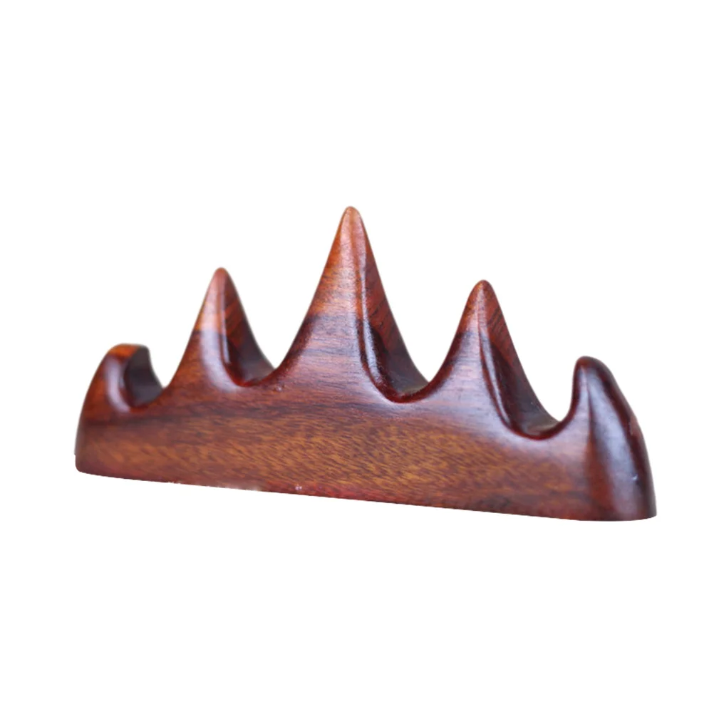 

Brush Pen Rest Holder Writing Calligraphy Stand Wood Rack Sumi Painting Artists Watercolor Media Shelf Artist Chinese Wooden