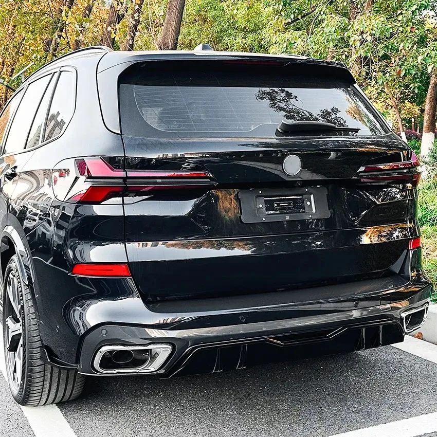 2019 Для Bmw X5 G05 M Sport MP Стиль Задний бампер Губа Диффузор Спойлер Сплиттер Защита