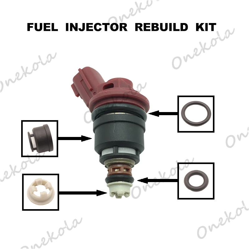 

Fuel Injector repair kit Orings Filters for RR544 fit Nismo Nissan Silvia 200sx S13 S14 S15 SR20DET 16600-RR544