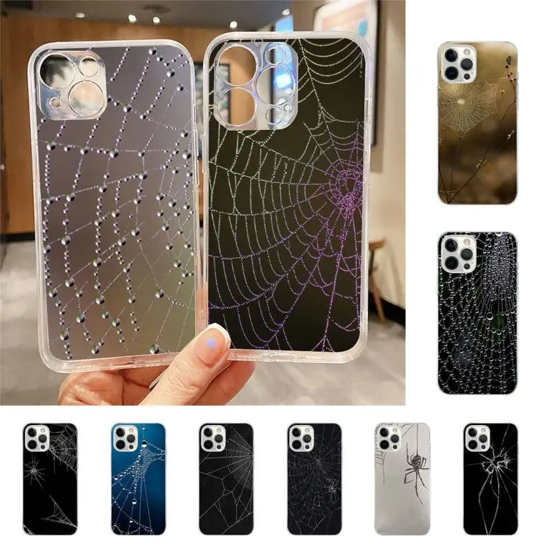 

Spider Web Phone Case For Iphone 7 8 Plus X Xr Xs 11 12 13 Se2020 Mini Mobile Iphones 14 Pro Max Case