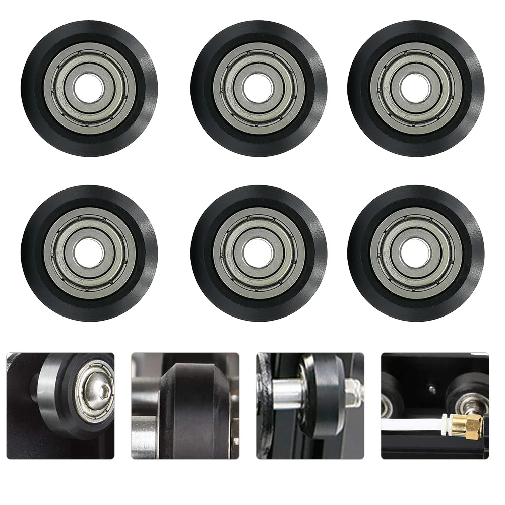 

Pulley Wheel 3Dgear Wheels Sliding Gatebearing V Groove Parts Belt Bearings Shape Replacement Model Passive Round Large