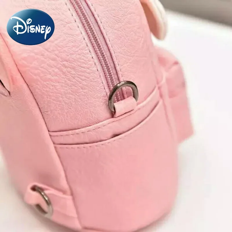 Disney Children Mini Backpack for Girl Kids Student Cute Pu Fashion Large Capacity Single Shoulder Bag for Women Free Shipping