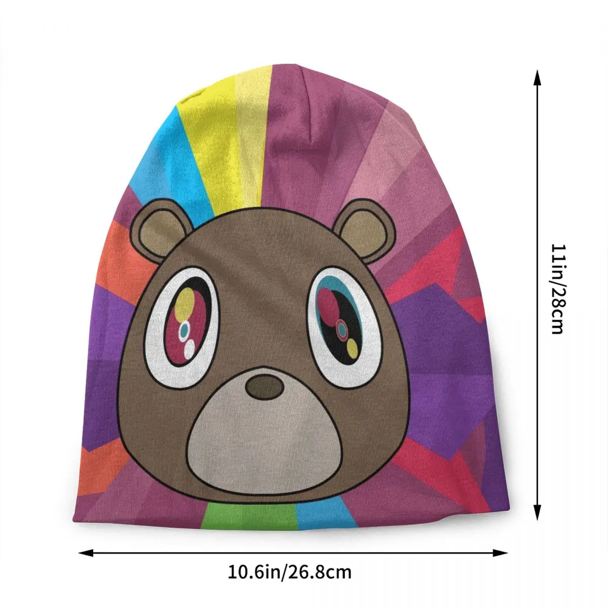 Шапка-бини Kanye West Bear на заказ зимняя шапка унисекс Homme вязаные шапки уличные Skullies