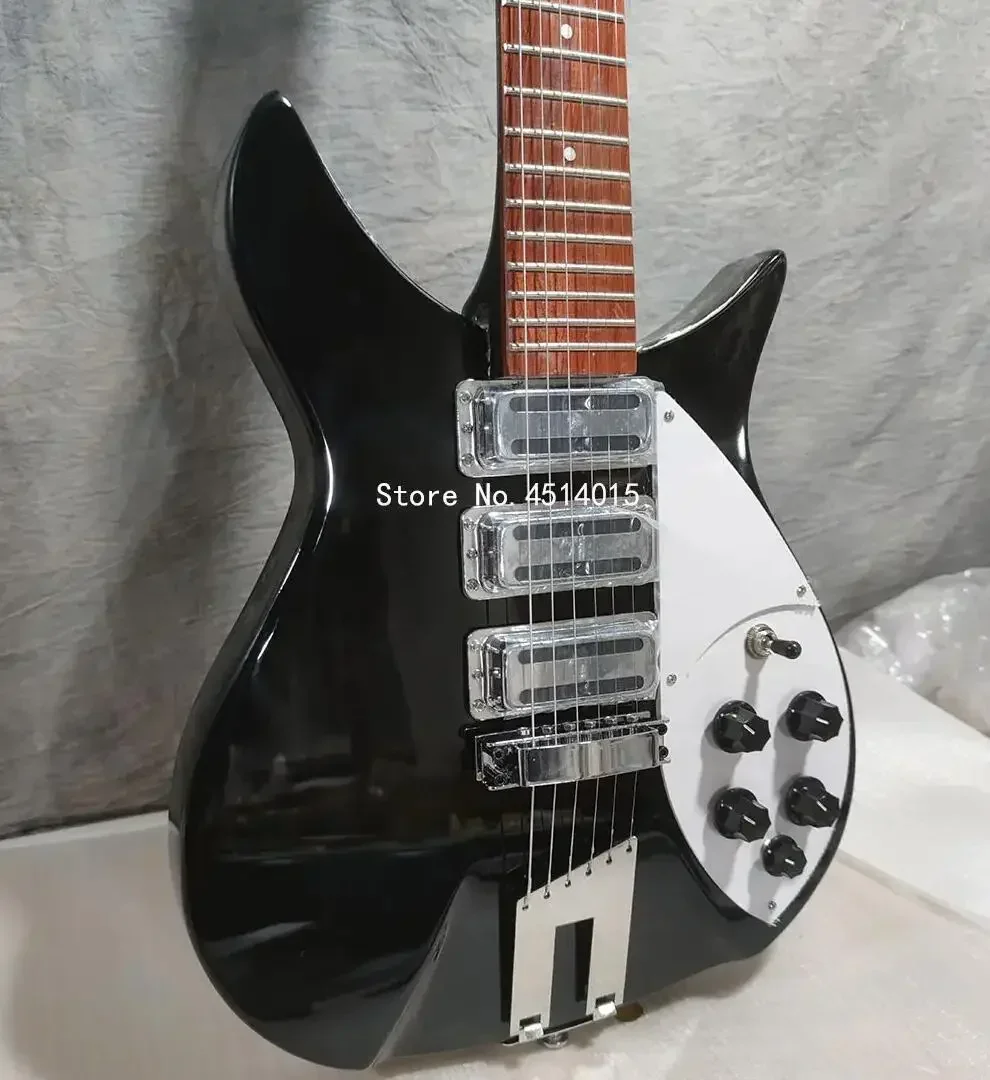 JohnLennon RIC 325 черная электрогитара