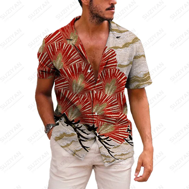 

Japanese Summer Fitness Dye British Hot Quality Beachwear Swim Best Selling For Arabic Classic Casual Men'S-Shirts Clothes Male