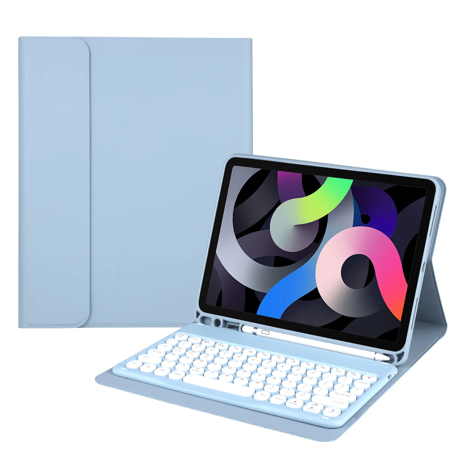 

Wireless Magic Keyboard for iPad Air 4 10.2 9th Generation Case Pro 11 12.9 Mini 6 Bluetooth Keyboard With pen slot Time limited