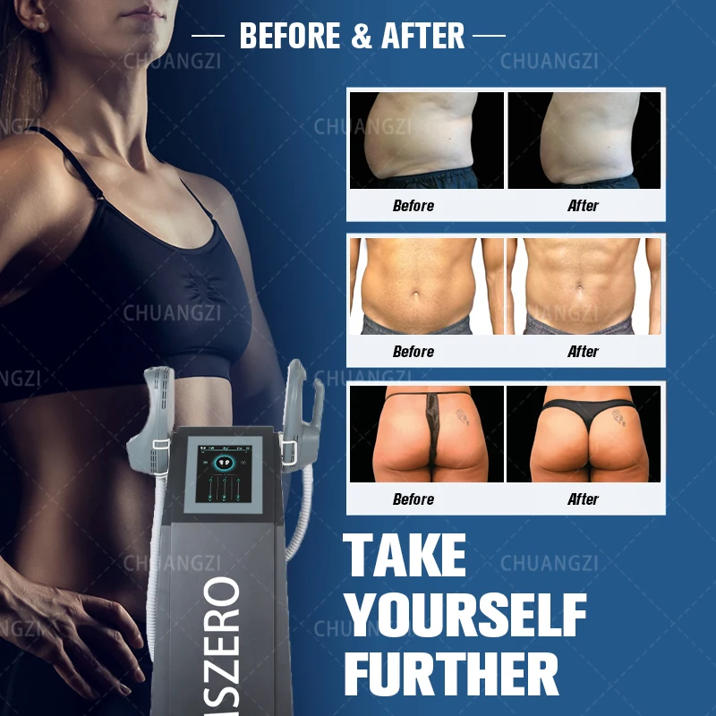 

DLS-EMSLIM NEO Portable 2 or 4 Handles EMS Body Sculpting Muscle Stimulator EMSzero Body Slimming Beauty Machine