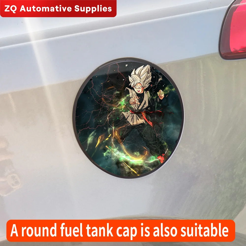 Автомобильная наклейка Son Goku заправочная крышка топливного бака