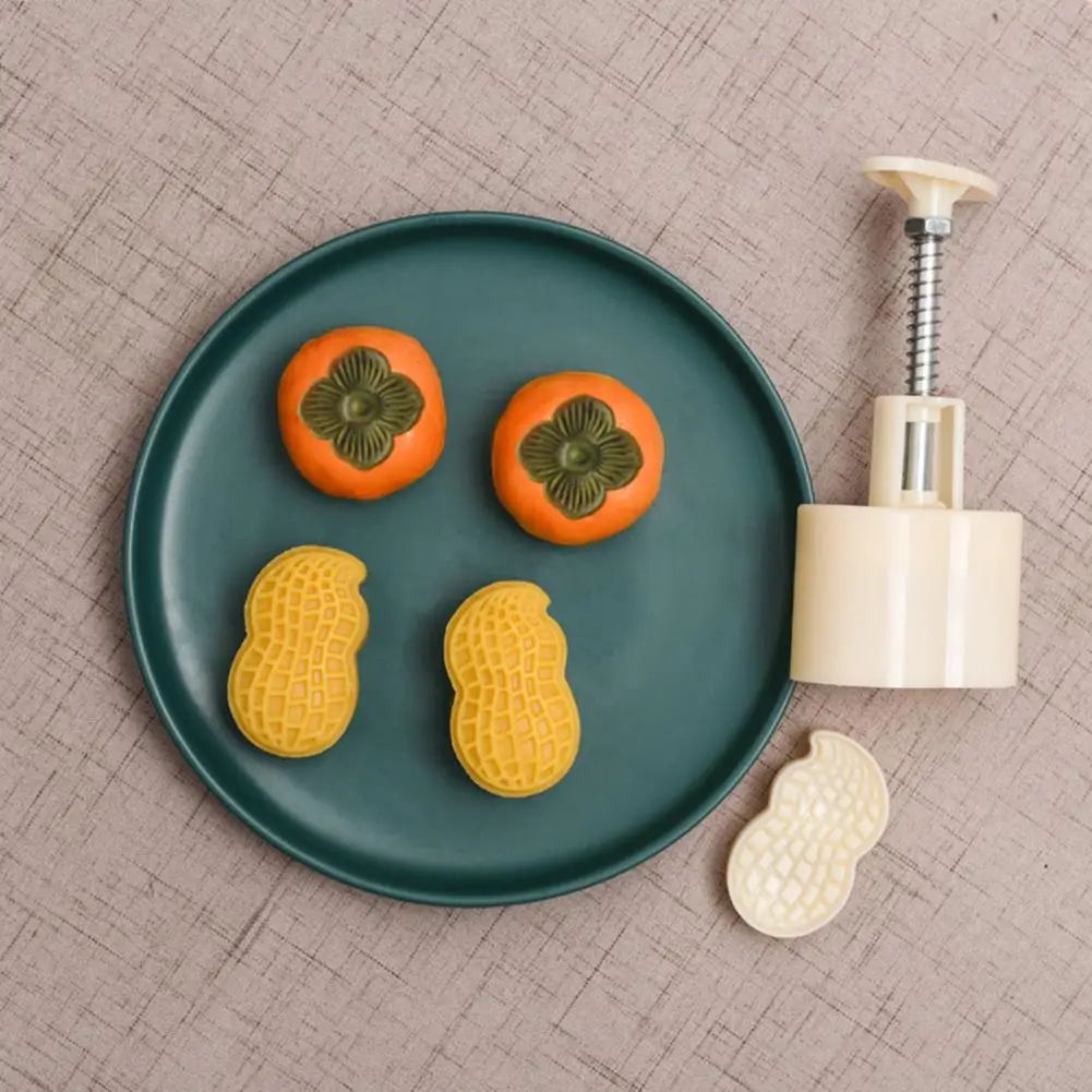 

Mid-Autumn Pastry Baking Tools Clean Food Grade DIY Baking Cake Mold Supplies Peanut Mooncake Mold Mooncake Mold 1 Set
