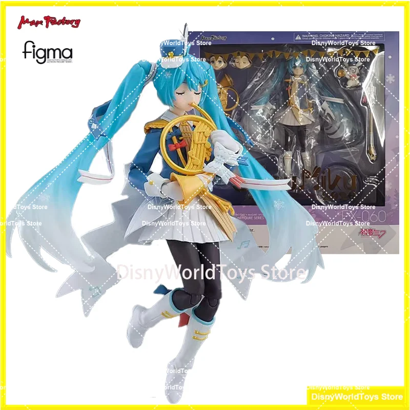 100% оригинал Figma EX060 Snow Miku Parade Ver в наличии коллекция аниме фигурки модель игрушки