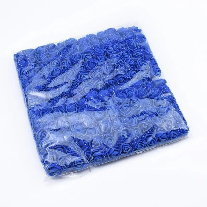 

144 шт., искусственные розы из полиэтиленовой пряжи с защитой от УФ-лучей