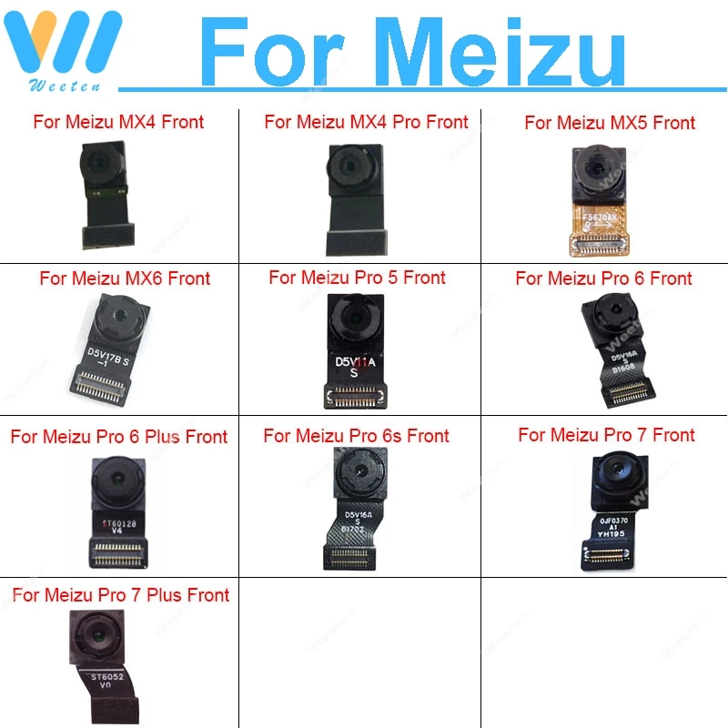Гибкий кабель модуля передней камеры для Meizu MX4 MX5 MX6 Pro 5 6 6s 7 Plus ленточный Запасные