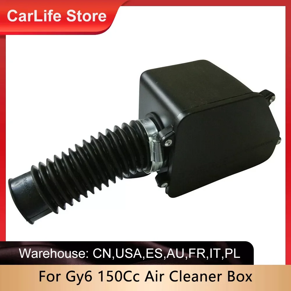 

Air Filter Box Intake Cleaner Air Cleaner Box For Gy6 150Cc Go Kart Scooter Moped Quad High Performance