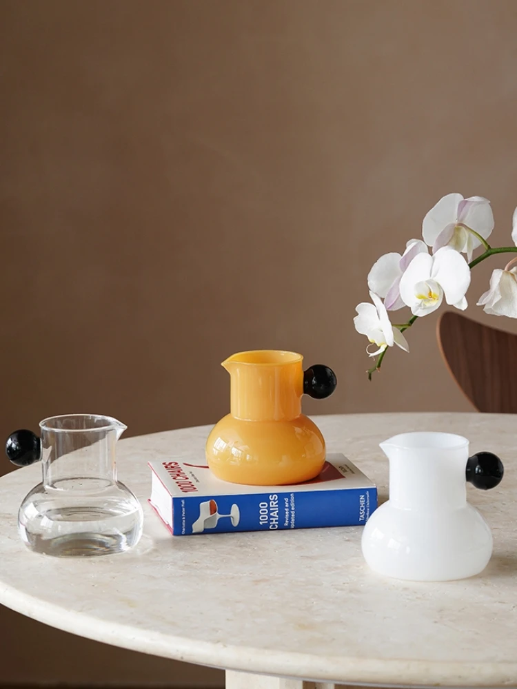 Стеклянный кувшин кофейник бутылка для воды стеклянный чайник молочный графин