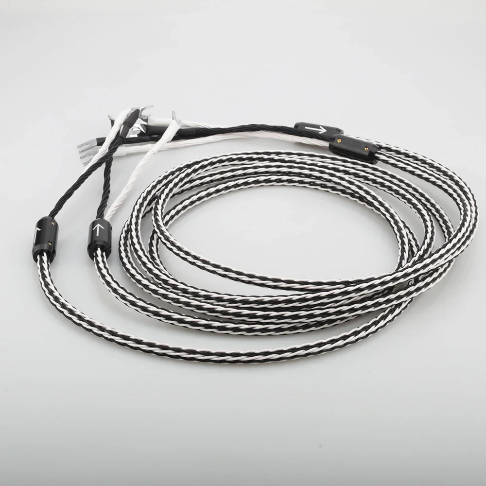 Медный аудиокабель динамика HiFi