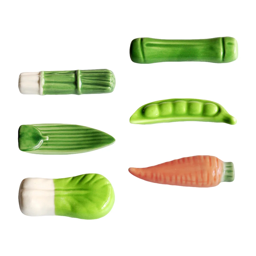 

Chopstick Rest Chopsticks Holder Stand Spoon Ceramic Rack Rests Porcelain Spoons Table Vegetable Fork Ceramics Cute Holders