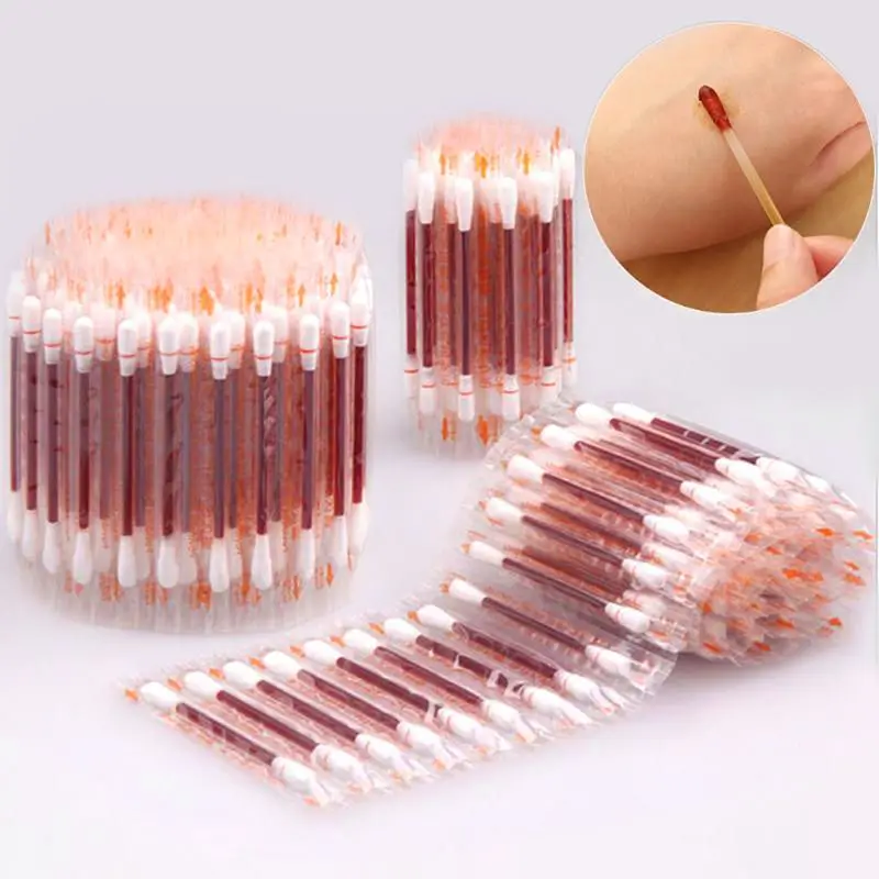 

Portable Disposable Iodine Swabs/alcohol Household Outdoor Cleaning Wound First Aid Kit Supplement,50pcs