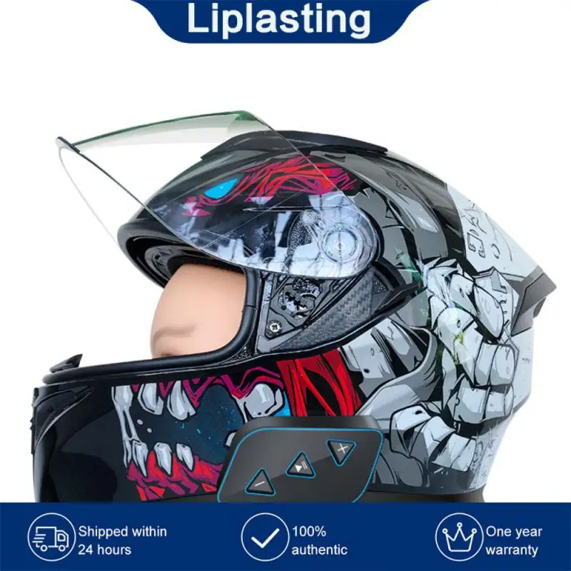 

Легкая в эксплуатации гарнитура для мотоциклетного шлема Беспроводная антифриз беспроводной комплект для громкой связи водонепроницаемы...