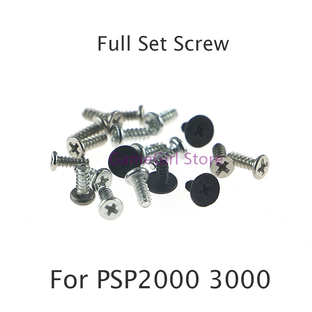 1 комплект полных винтов для игровой консоли PSP 2000 3000 сменные комплекты ремонта