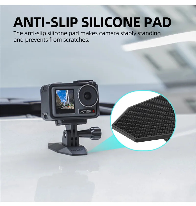 Магнитное автомобильное крепление для DJI OSMO Pocket 3 Insta 360 X4 X3 GO 3S ACE Pro 2