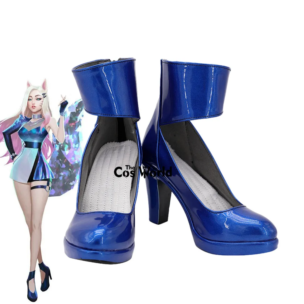 LOL KDA, все игры Ahri на заказ, обувь на высоком каблуке для косплея
