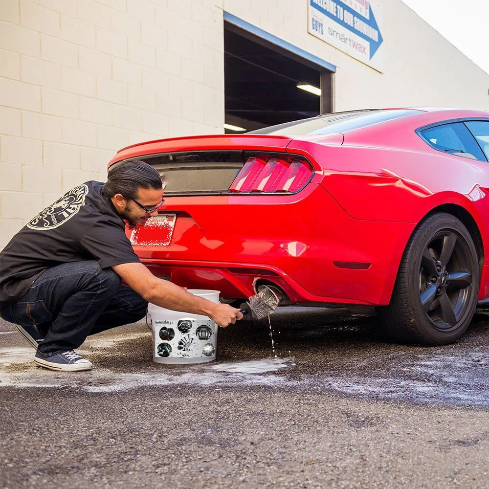 Щетка для детализации обода и колеса (безопасна автомобилей грузовиков