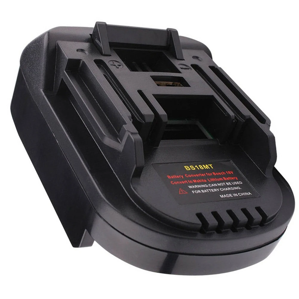 

BS18MT Battery Adapter Converter For Bosch 18V BAT619G Convert To For BL1860 For 18V Lithium Cordless Power Tool