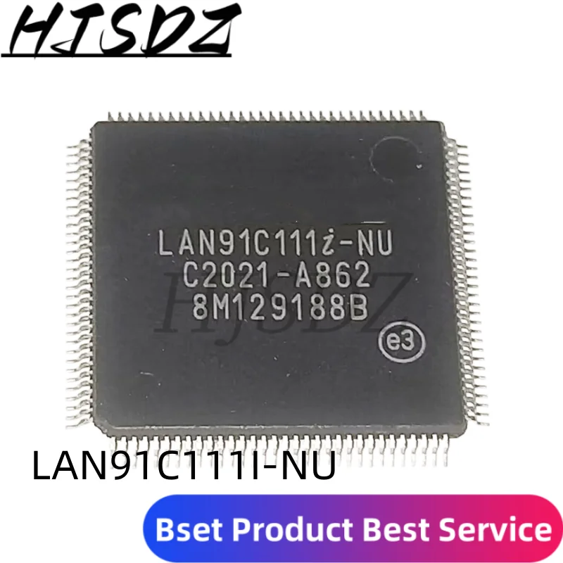 LAN91C111I-NU-controlador с интегрированными схемами (ICs), новый и оригинальный, QFP128